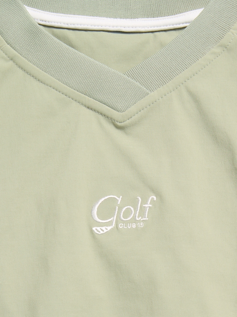 Oversized V-Neck Performance Pullover for Boys