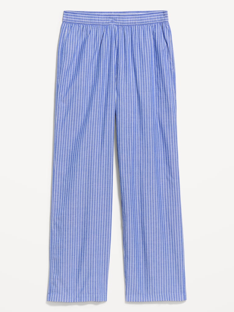Baggy Poplin Boxer Pajama Pants