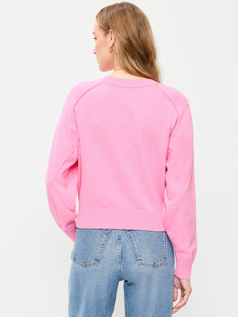SoSoft Lite Crew-Neck Cropped Sweater