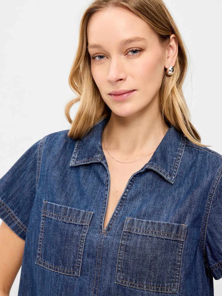 Double-Pocket Popover Top