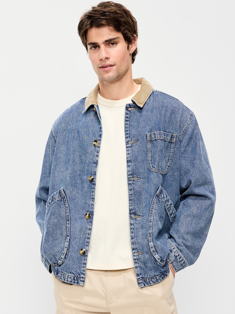 Loose Jean Workwear Jacket