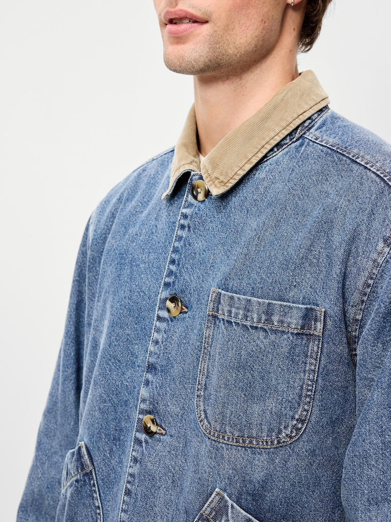 Loose Jean Workwear Jacket