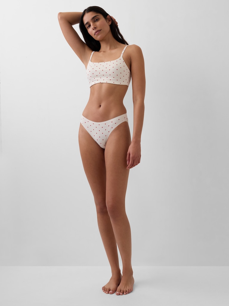 Organic Stretch Cotton Bikini (3-Pack)