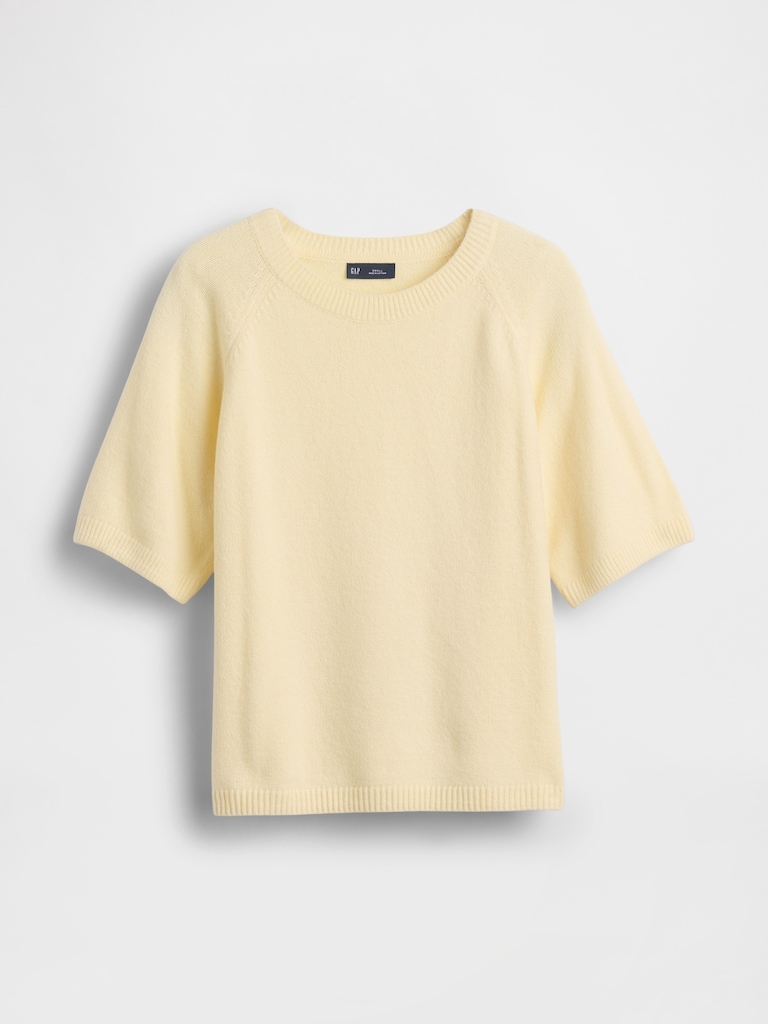 CashSoft Raglan Sweater T-Shirt