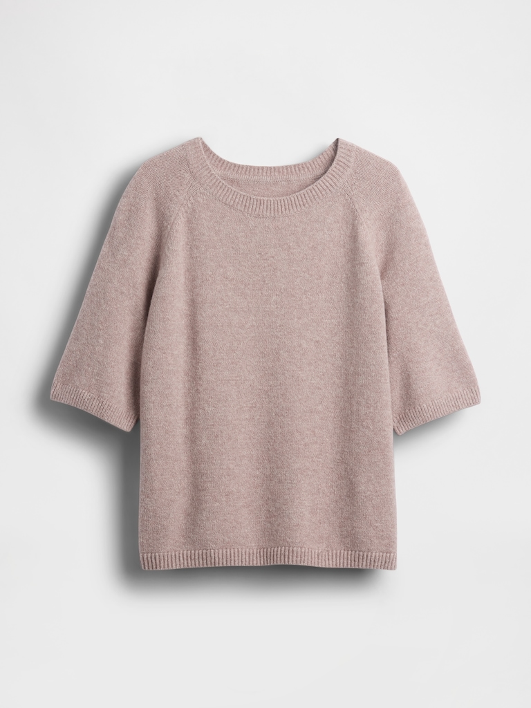 CashSoft Raglan Sweater T-Shirt