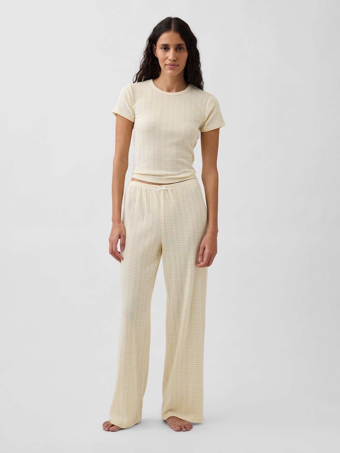 Pointelle PJ T-Shirt