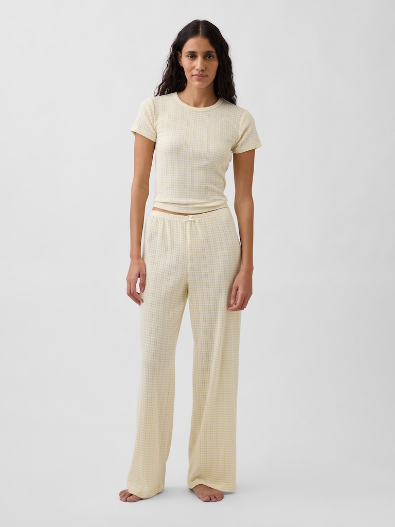 Pointelle PJ T-Shirt