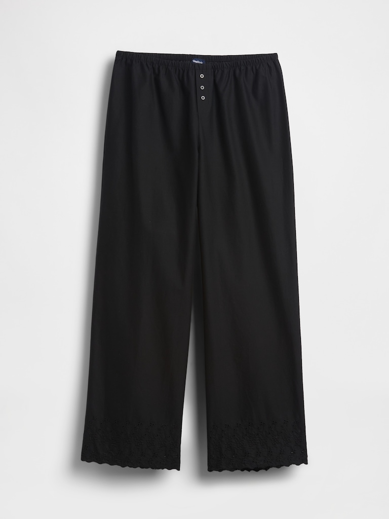 Embroidered PJ Pants