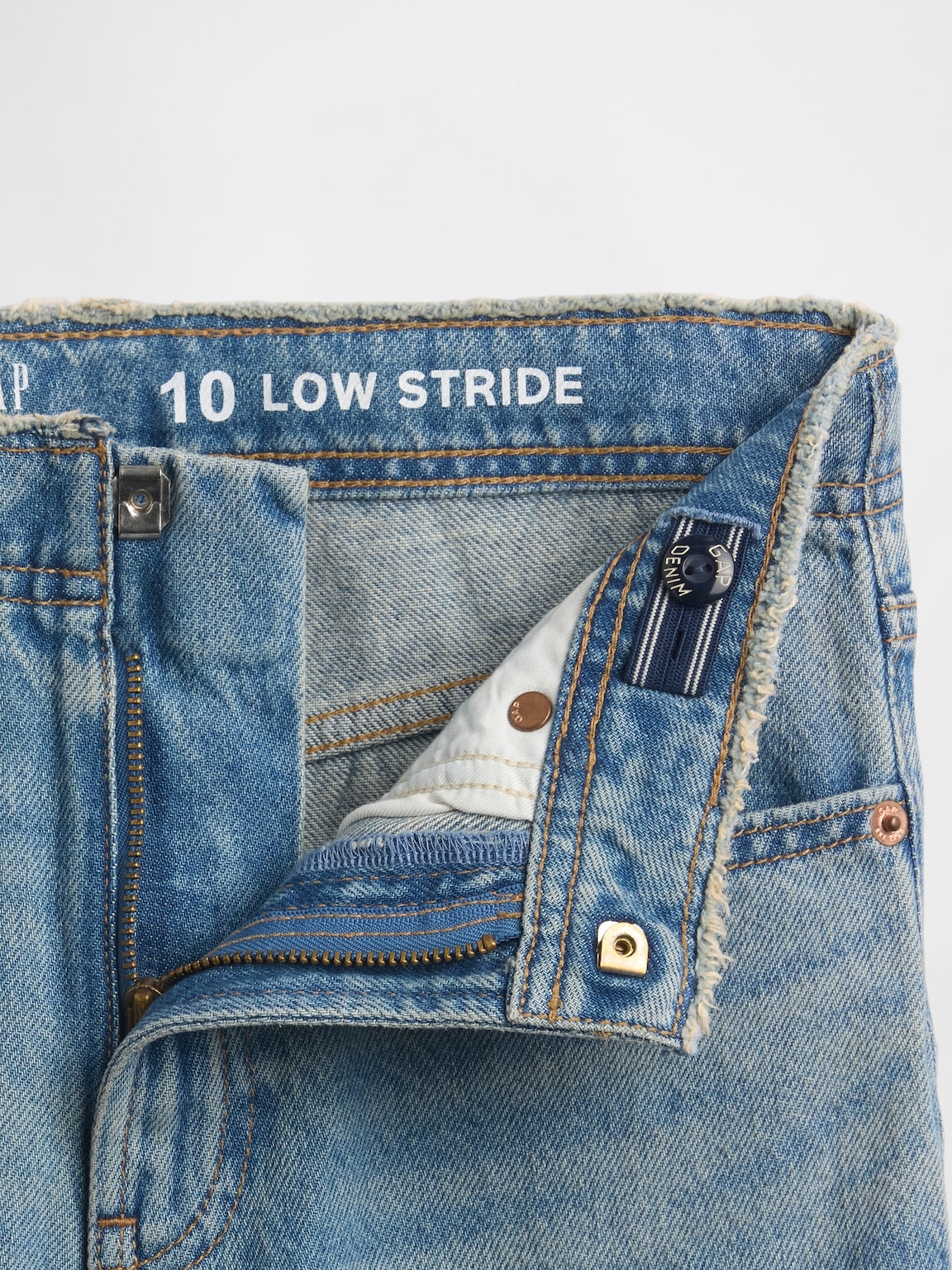Kids Low Rise Stride Wide-Leg Jeans