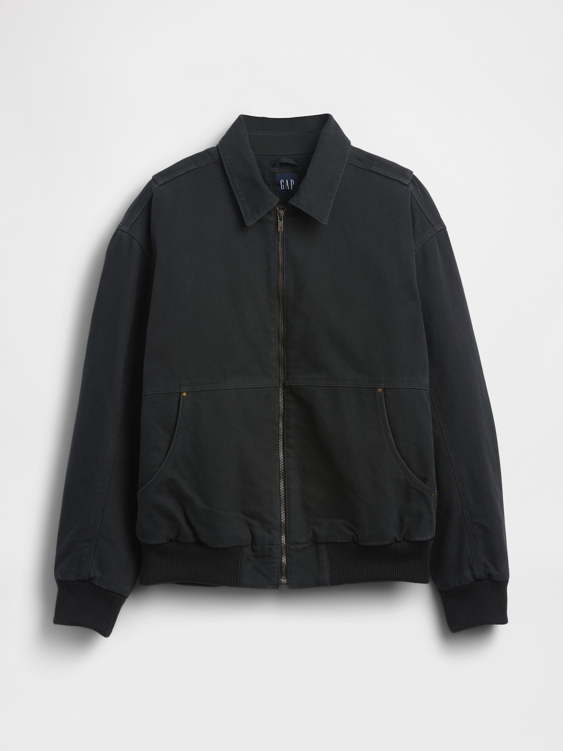 Canvas Bomber Jacket