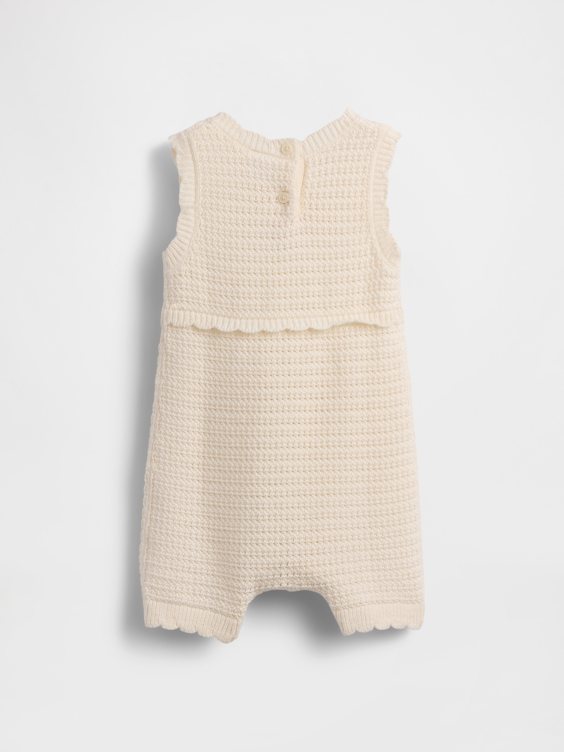 Baby Ice Cream Crochet Shorty One-Piece