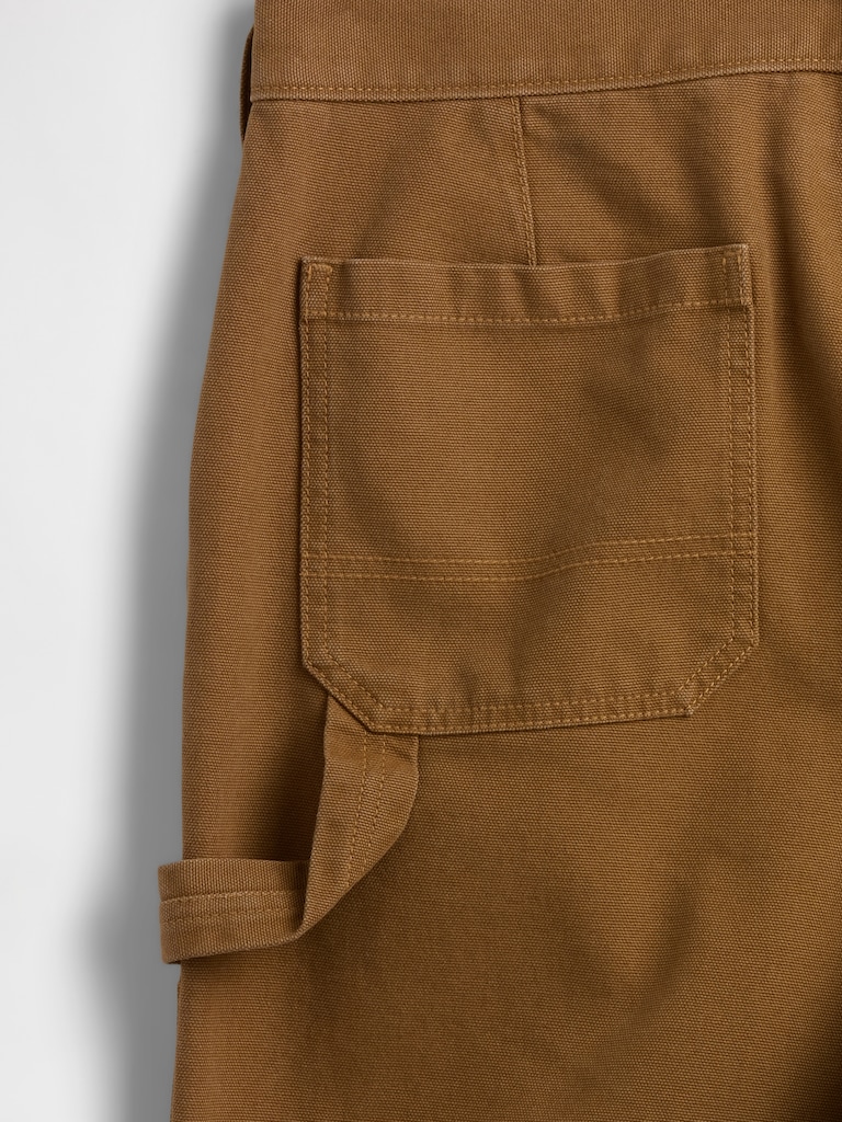'90s Loose Canvas Double-Knee Carpenter Pants