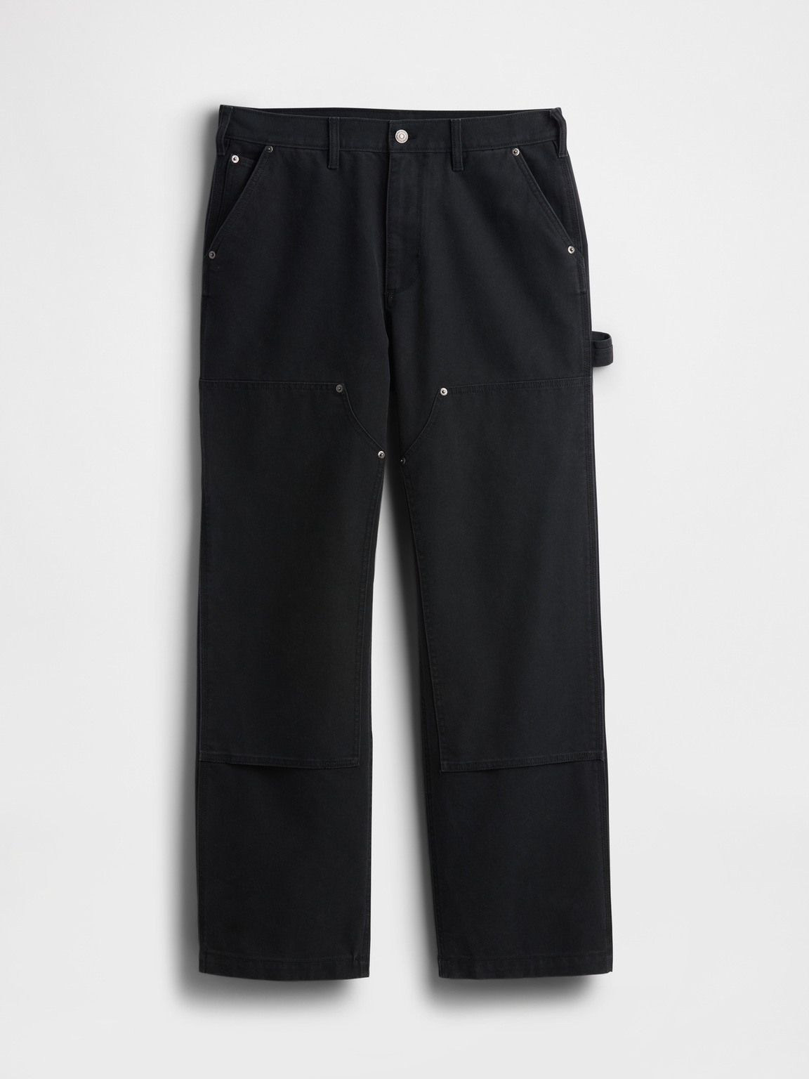 '90s Loose Canvas Double-Knee Carpenter Pants