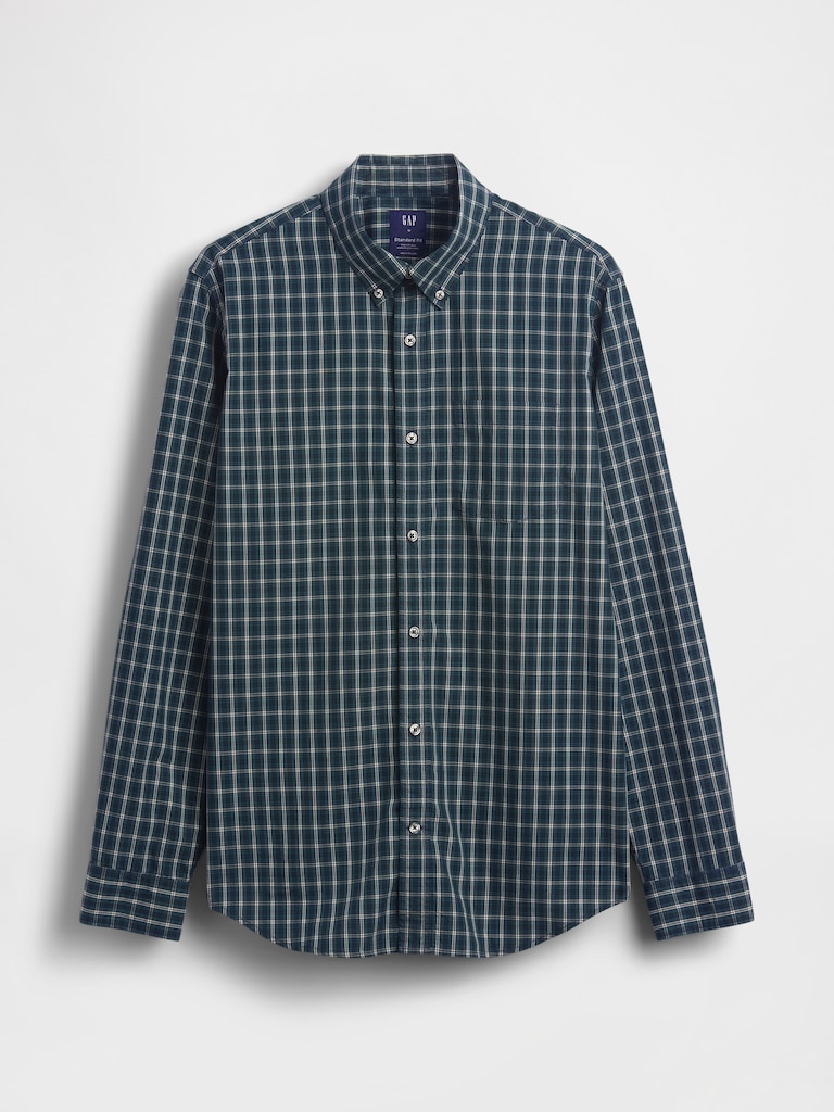 Organic Cotton Poplin Classic Shirt