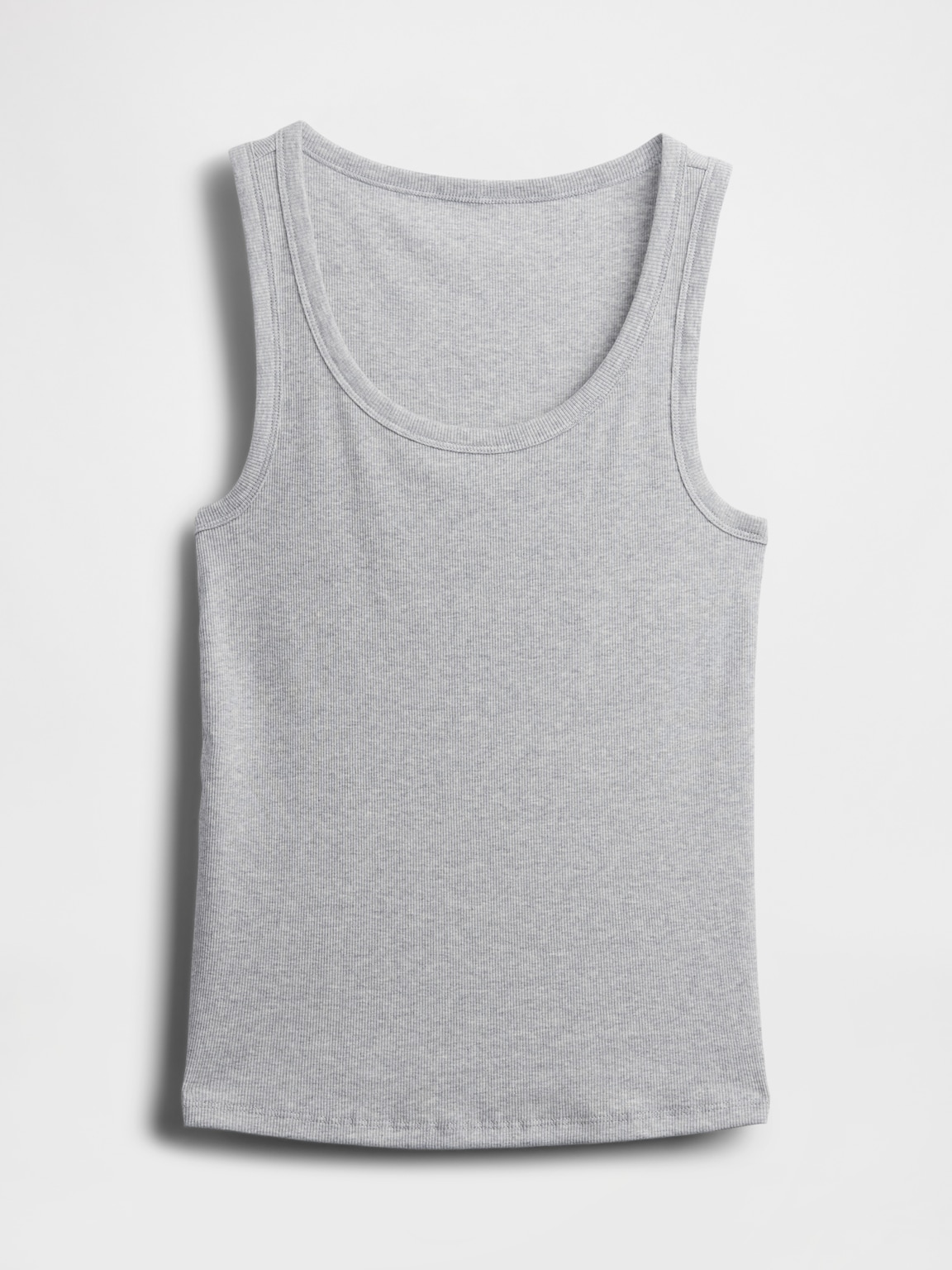 Rib Scoop Tank Top