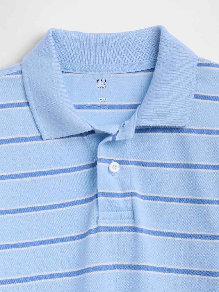 Kids Pique Polo Shirt