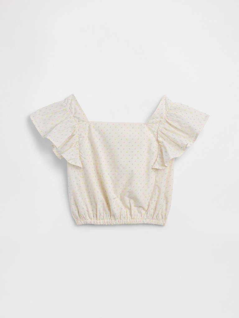 Kids Flutter Sleeve Top