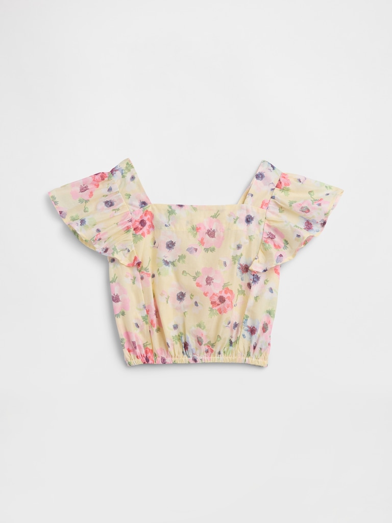 Kids Flutter Sleeve Top