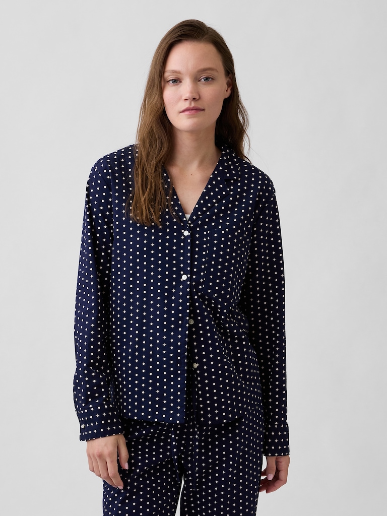 Poplin PJ Shirt