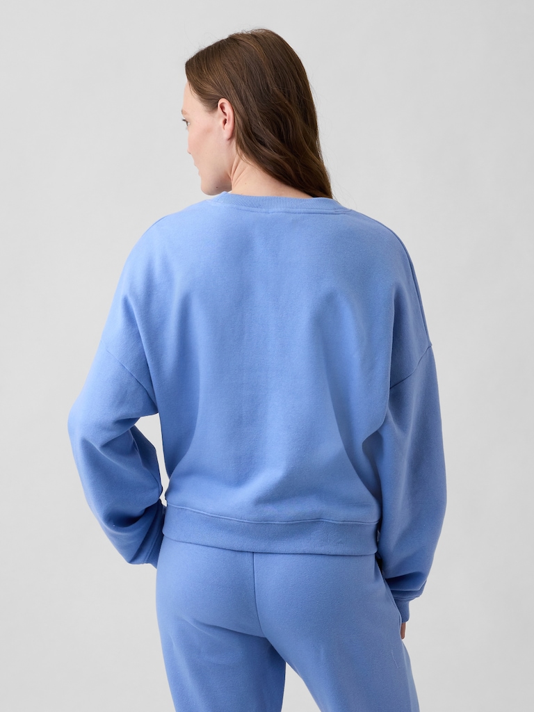 Gap × Disney Minnie Mouse Oversized Logo Sweatshirt