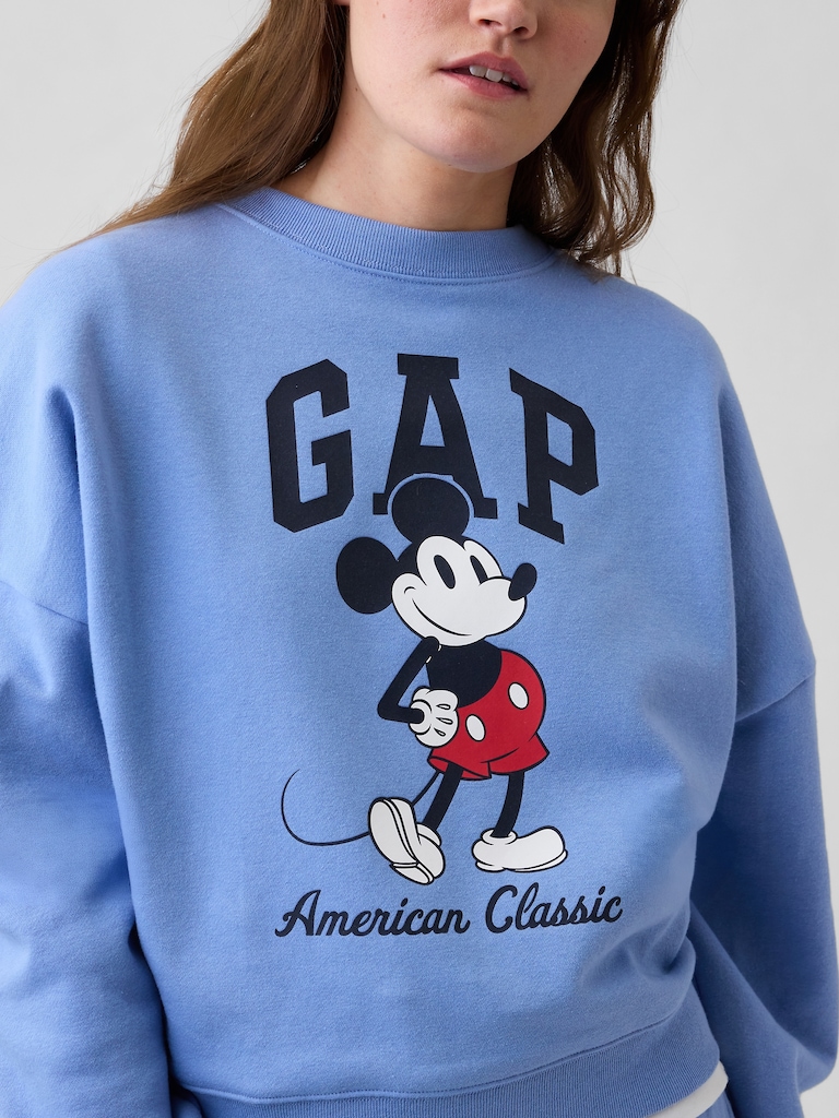 Gap × Disney Minnie Mouse Oversized Logo Sweatshirt
