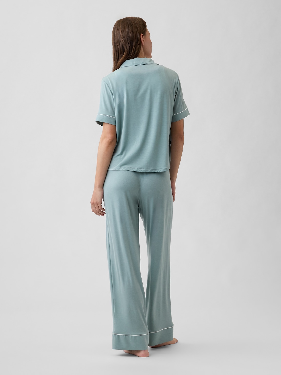 Modal Wide-Leg PJ Pants