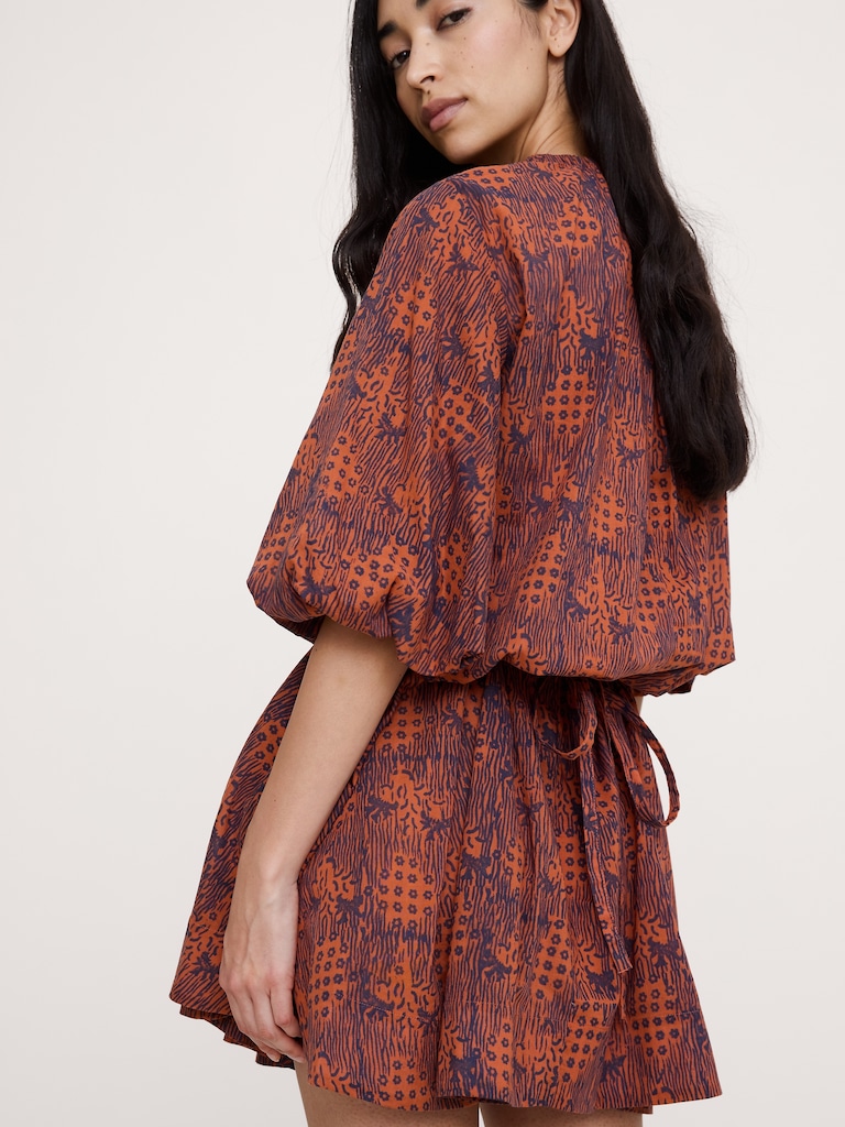 Lightweight Cotton Mini Dress