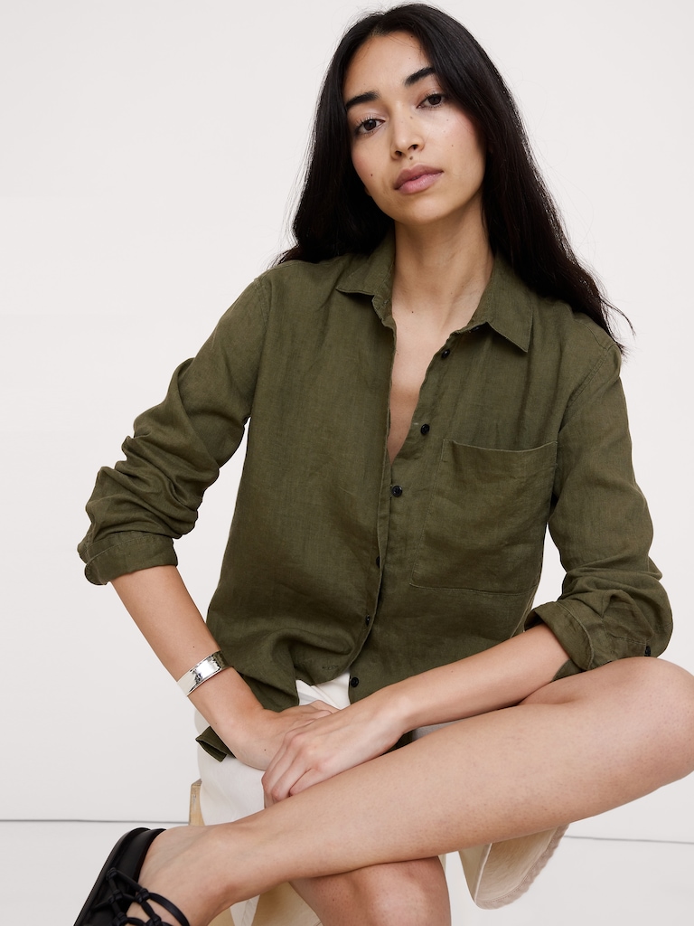The Oversized Linen Shirt