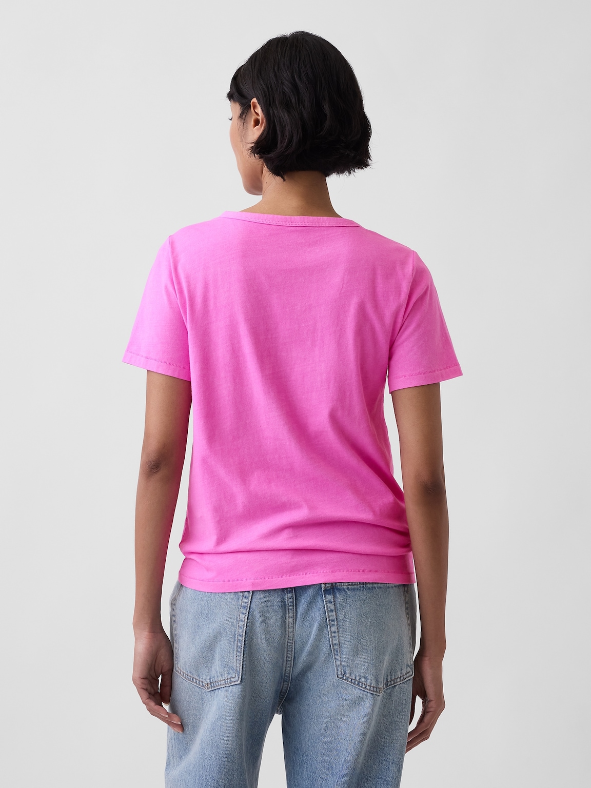 Organic Cotton VintageSoft V-Neck T-Shirt