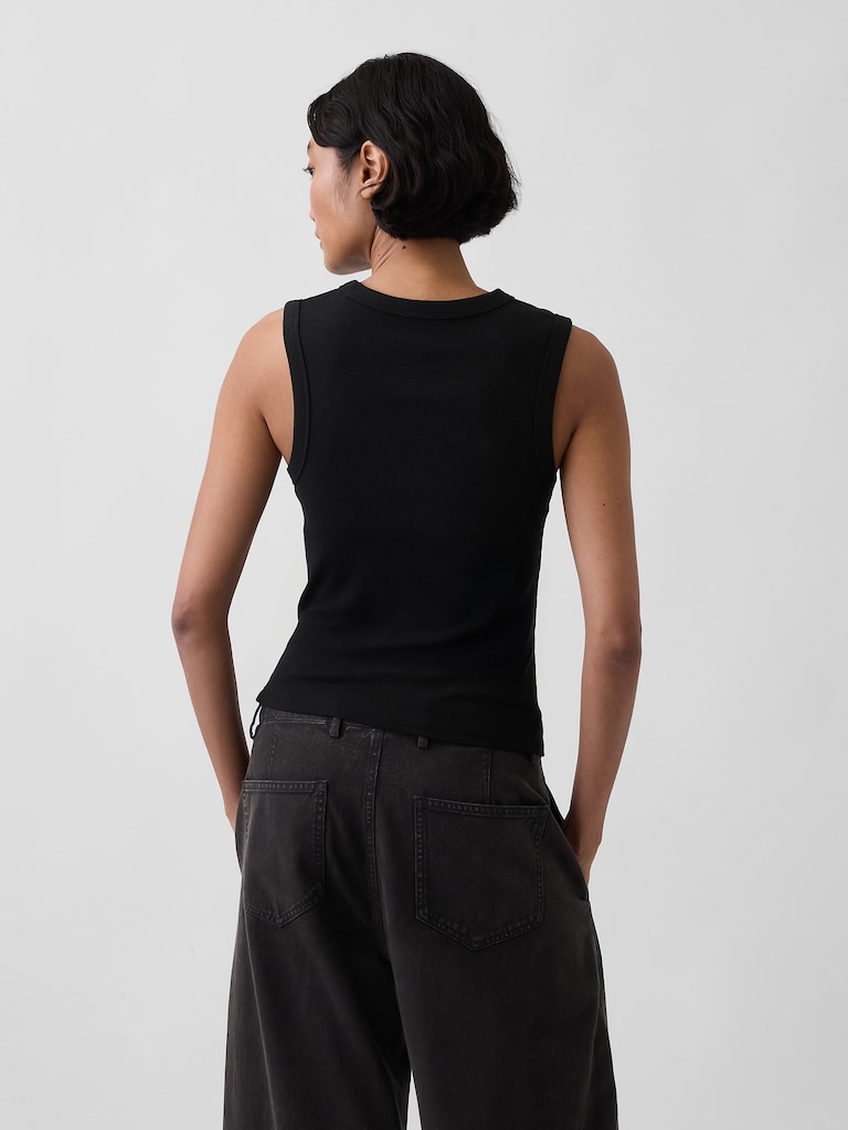 Modern Crewneck Tank Top