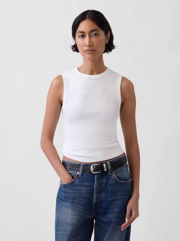 Modern Crewneck Tank Top