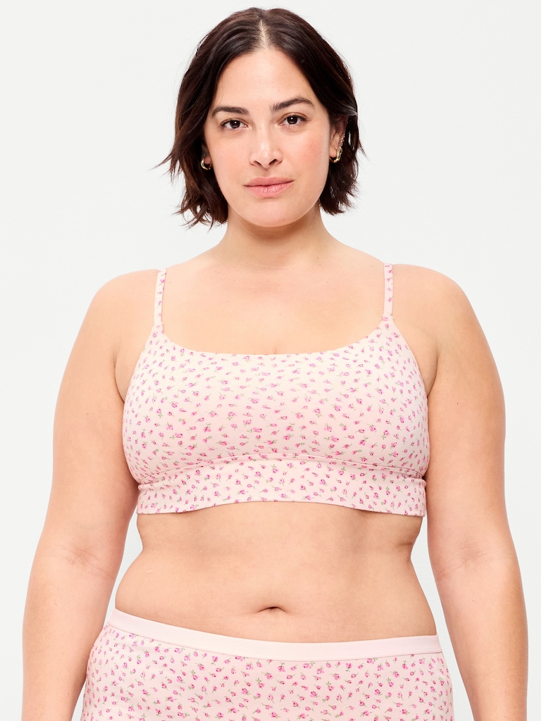 Cotton Cami Bralette