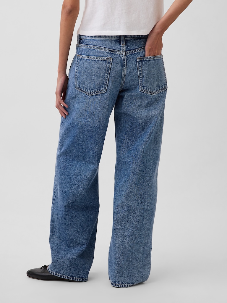 Low Rise Rigid '90s Loose Jeans