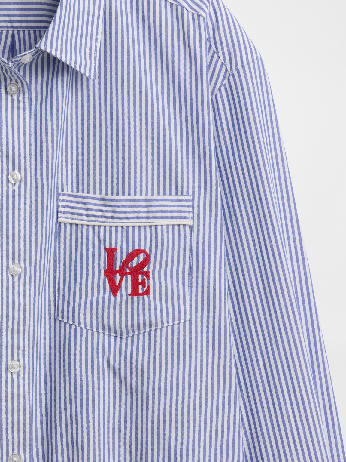 Robert Indiana LOVE Poplin PJ Shirt