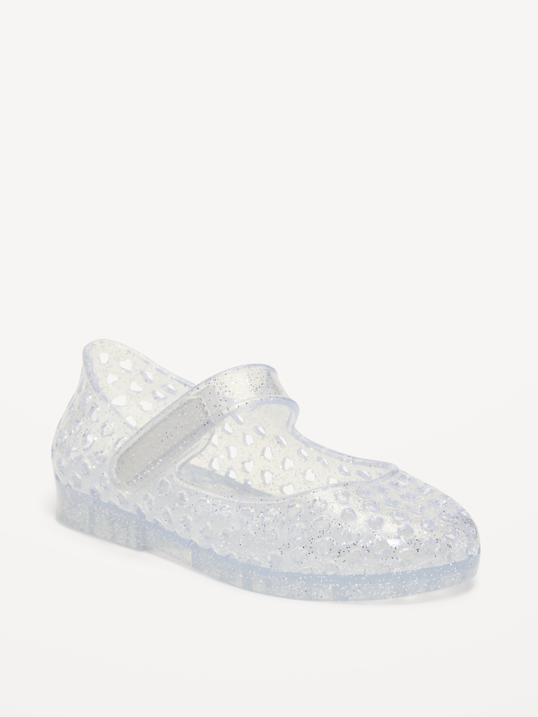 Jelly Mary-Jane Flats for Toddler Girls