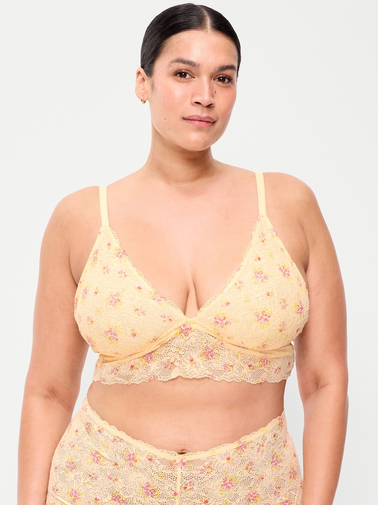 Lace Longline Bralette