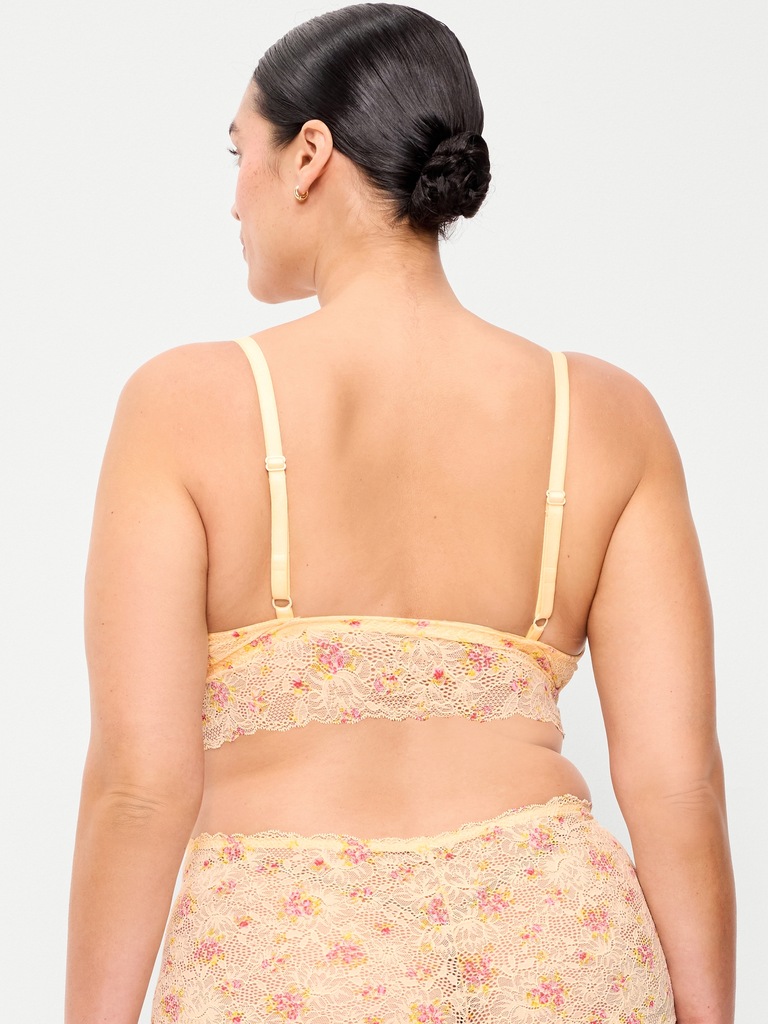Lace Longline Bralette
