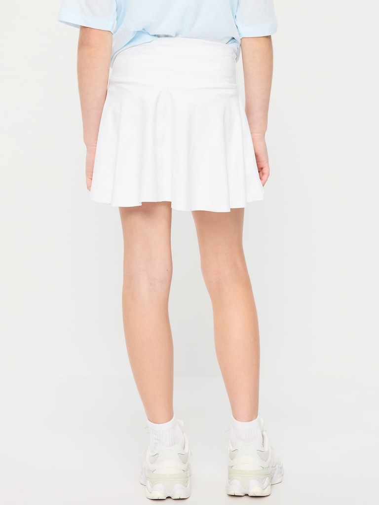 High-Waisted PowerSoft Skort for Girls