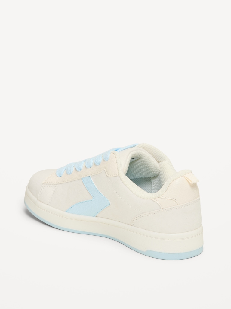 Faux-Suede Lace-Up Sneakers for Girls