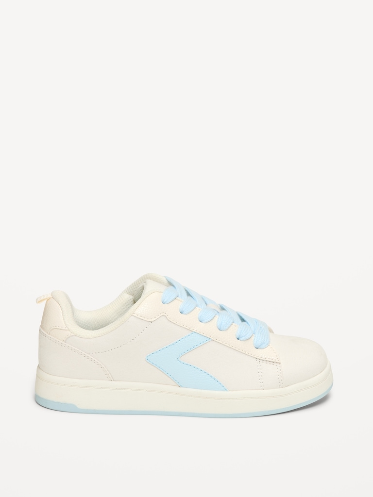 Faux-Suede Lace-Up Sneakers for Girls