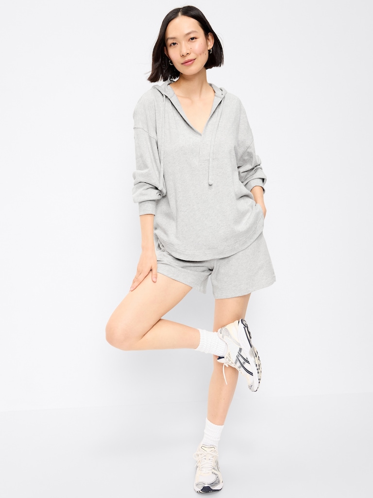 Oversized Tunic Beach Hoodie