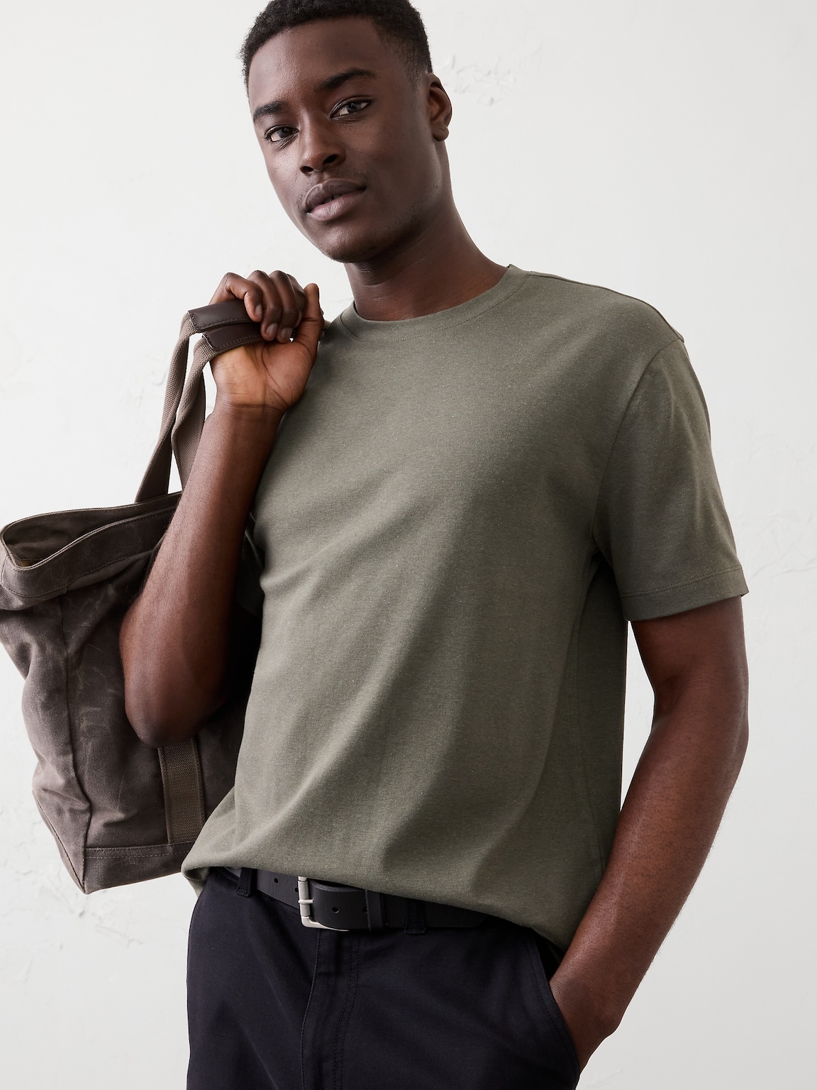 Luxe Touch Crew-Neck T-Shirt