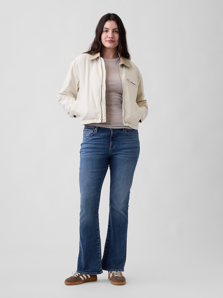 Mid Rise Universal Baby Boot Jeans