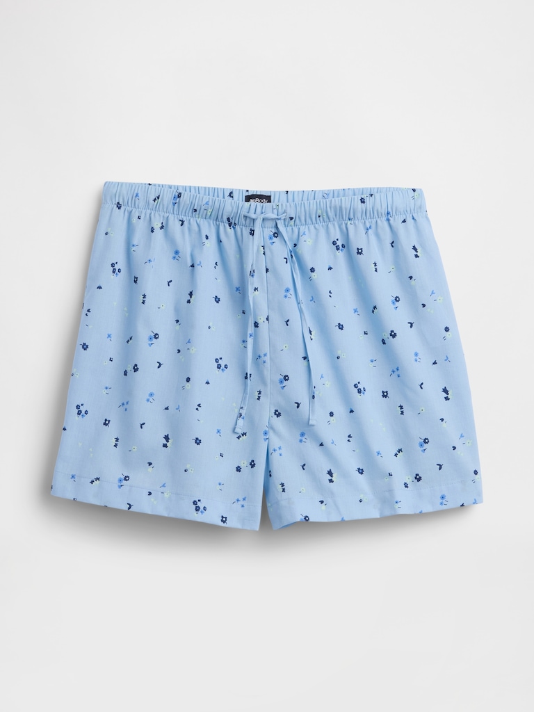 Poplin PJ Shorts