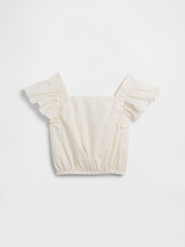 Kids Flutter Sleeve Top