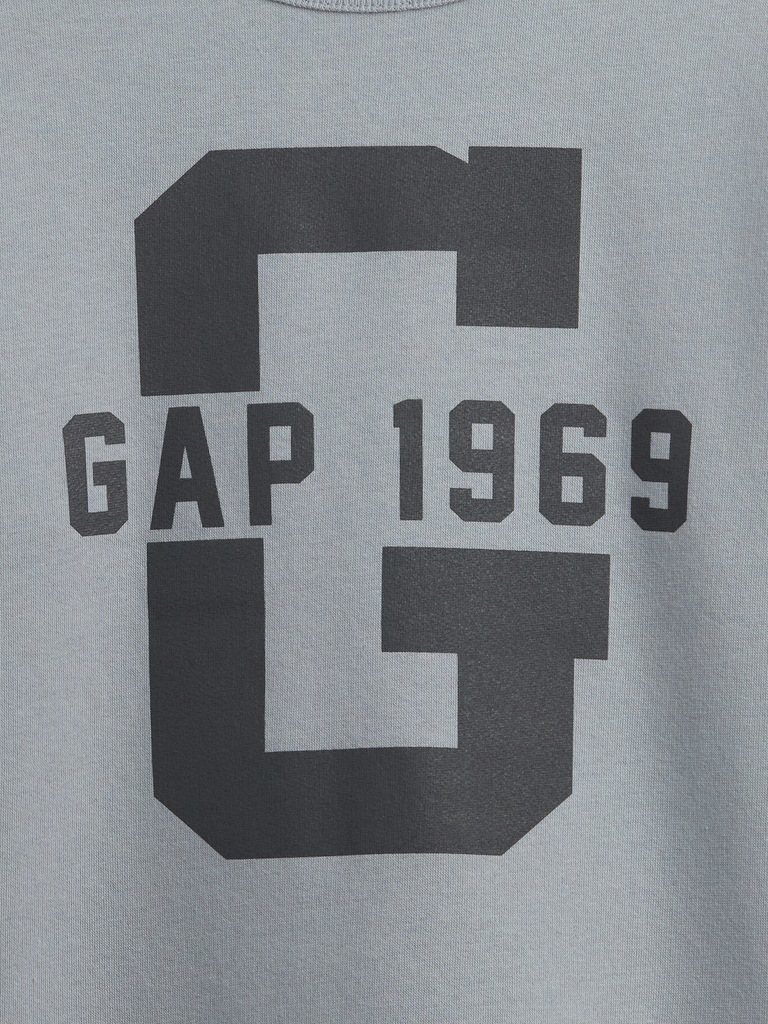 Kids Relaxed Crewneck Graphic Sweatshirt