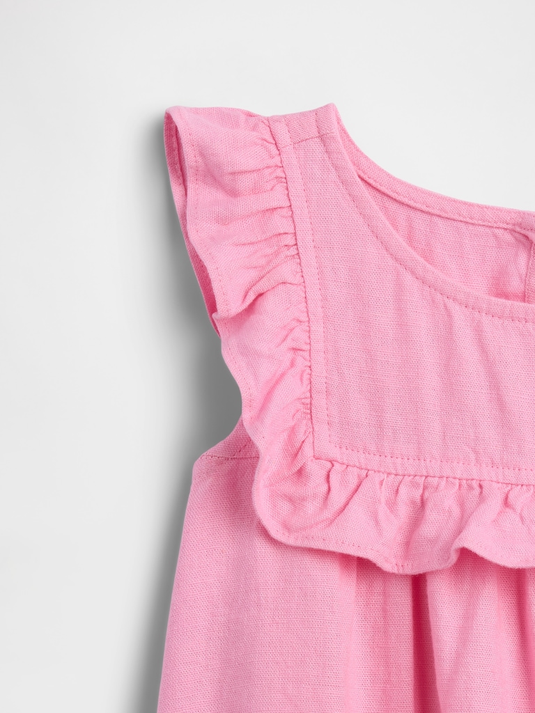 babyGap Linen-Blend Ruffle Top
