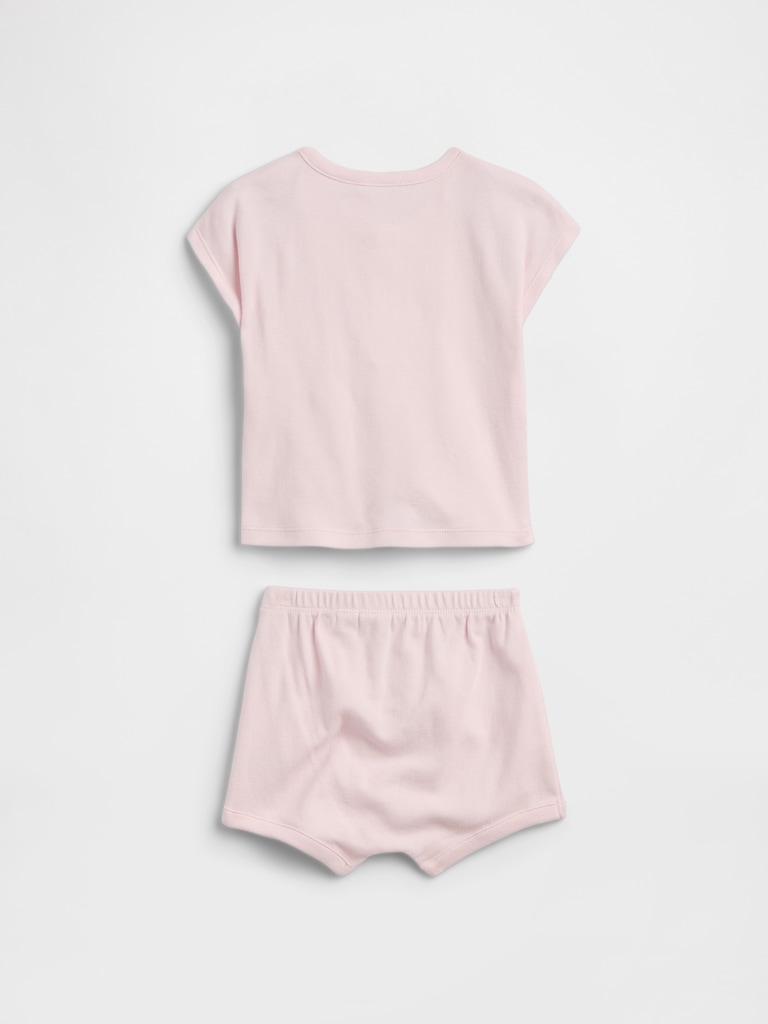 Baby Two-Piece Graphic Outfit Set