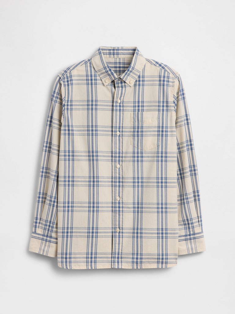 Kids Poplin Shirt
