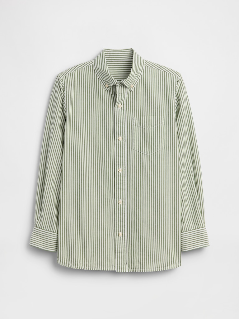 Kids Poplin Shirt